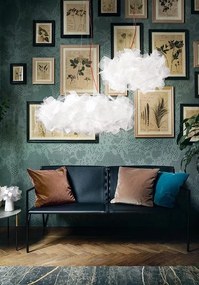 Lustra design unicat realizata manual Clizia Pixel, 78cm