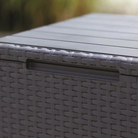 Masă de depozitare Keter Vigo, 37 x 37 x 37 cm, grafit