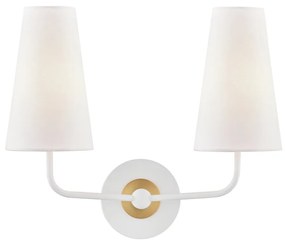 Aplica de perete design modern MERRI, cu doua surse de lumina