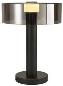 Veioza, Lampa de masa design modern Gin Large negru