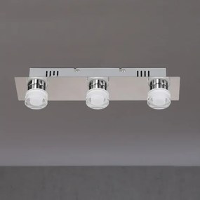 Plafonieră LED pentru baie LORIENT 3xLED/4W/230V IP23 Wofi 7848.03.54.0044