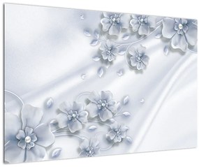 Tablou - Design flori (90x60 cm)