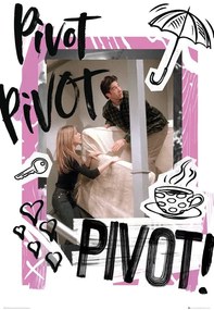 Poster Friends - Pivot, (61 x 91.5 cm)