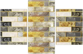 Tablou - Decor cu texturi (90x60 cm)