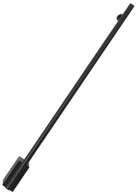 Aplica de perete LED design liniar GROPIUS negru, L-60cm, H-9cm