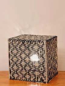 Lampa de masa, din iuta naturala, Jungle