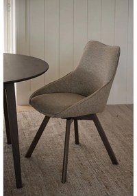 Scaune de dining bej 2 buc. Alison – Rowico