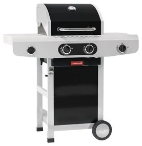 Barbecook BC-GAS-2014 Siesta 210 Black Edition grătar pe gaz cu arzător lateral, 112x56x118cm