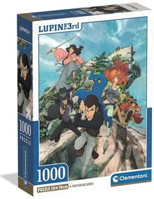 Anime Puzzle Compact Lupin III 1000 de piese Clementoni