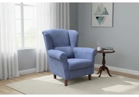 Fotoliu cu aripi GALA albastru