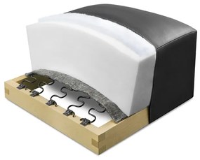 Canapea de colț Magnelio L cu scaun extensibil electric - Vogue 9