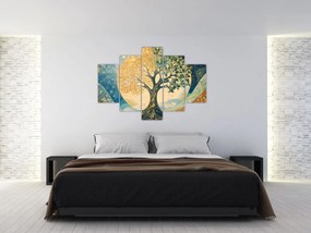 Tablou – Arborele vieții în lună (150x105 cm)