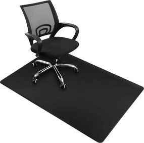 AKCE Černá plastová podložka pod židli 100 x 140 cm II. jakost