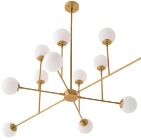 Lustra moderna cu 12 surse de lumina design LUX Aram