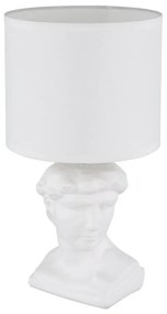 Lampa de masa ceramica alba HERMES