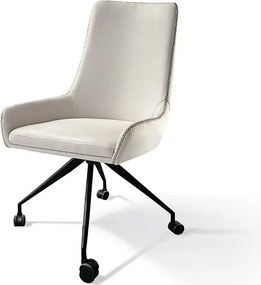 Scaun cu roti design elegant Diane