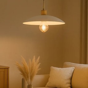 Lustră pe cablu ONLI OHANA 1xE27/22W/230V stejar