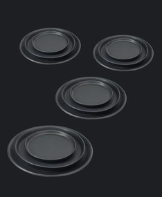 Set Cadou 24 Farfurii Vulcano Evenimente (6 Platouri 30cm, 6 Farfurii 25cm, 6 Farfurii 20cm, 6 boluri 400ml) LA COMANDA 25 de seturi