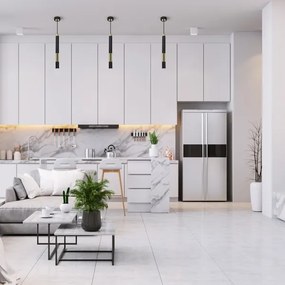 LED Lustră pe cablu DALLAS 1xGU10/3W/230V