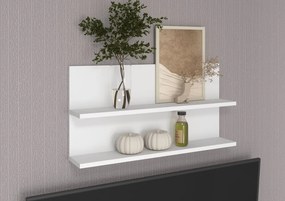 Raft Frazio – 80x15x40 cm – Alb