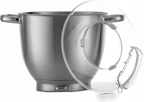 La mâna a doua: Mixer planetar Oliver Voltz V51115A, 2100W, 7.5 litri, 6 viteze, Pulse, 3 agitatoare, Rosu