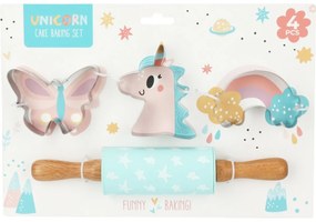 La Cucina Set de copt pentru copii Unicorn, 4bucăți