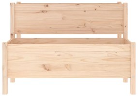 Jardiniera, 110x84x75 cm, lemn masiv de pin