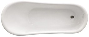 Cada baie freestanding, retro, Jully Bella Casa, acril, 170 x 70 cm