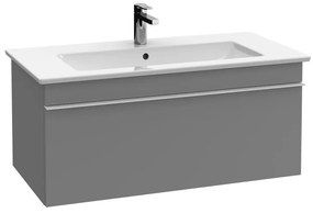 Mobilier lavoar baie gri cu sertar, 75 cm, Villeroy  Boch, Venticello 753x420x502 mm, Gri