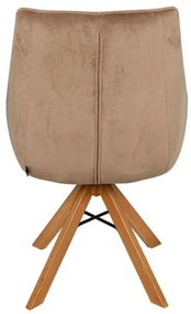 Scaun Vegas Rotativ Smoke Si Oak Gina Brown