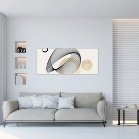 Tablou - Forme geometrice N⁰3 (120x50 cm)