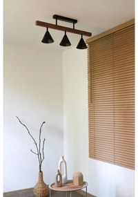 Duolla - Lustră aplicată IRONLINE 3xG9/3W/230V pin/stejar/negru