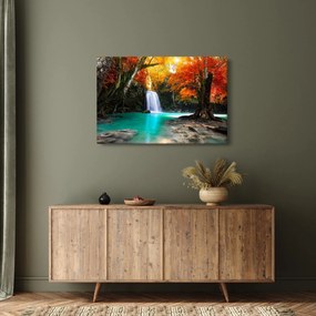 Tablou - Laguna de Smarald (90x60 cm)