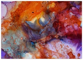 Tablou - Abstract Ink Art (70x50 cm)