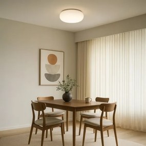 Plafonieră PULSO, 3xE27/15W/230V, Ø 42 cm, albă