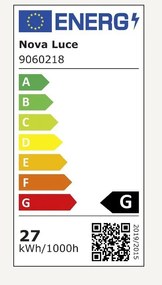 Lustra LED dimabila suspendata NET negru