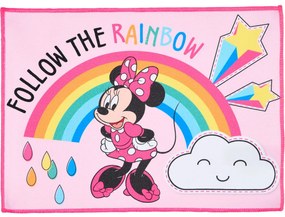Disney Minnie Rainbow prosop de mâini, prosop de față, prosop 40x30 cm
