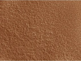 Canapea portocalie cu tapițerie din țesătură bouclé 193 cm Elina – Bobochic Paris