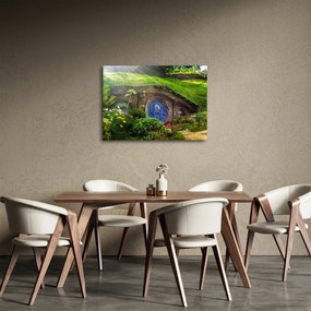 Tablou - Orasul Hobitin (70x50 cm)