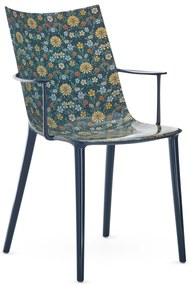 Scaun HHH „Impresie grafică”, variantă multiplă - Kartell Culoare: Albastru/ocru inchis