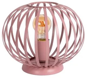 Lampă de masă Lucide 78593/25/66 MERLINA 1xE27/40W/230V d. 25,5 cm roz