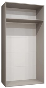 Dulap de haine 100 cm Mirabella 3 (Cașmir + Cașmir). 1126455