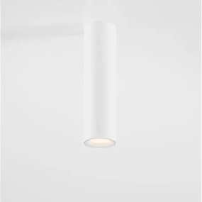 Spot aplicat LED design tehnic LUISA alb, H-15cm