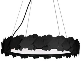 Lustră LED pe cablu SOHO 1xLED/24W/230V neagră