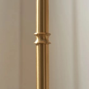 Endon 114778 - Lampă de podea LED reîncărcabilă, reglabilă BURLEY, LED/1,5W/5V, alamă/albastru