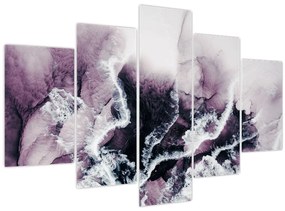 Tablou - Marmură violet N⁰2 (150x105 cm)