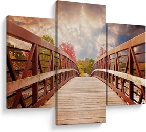 Tablou - pod din lemn (90x60 cm)