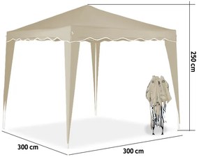 Deuba Stand Capri 3x3 crem