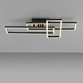 JUST LIGHT. 14051-79 - Plafonieră LED AKUSTIKA LED/20,5W/230V stejar/negru