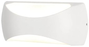 Aplica LED pentru exterior IP65 BUTAN 23cm, alb MA-8902